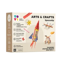 Toyi Arts and Crafts Spaceship Building Kit