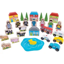 Bigjigs Rail Trackside Accessory Set