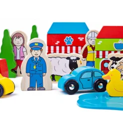 Bigjigs Rail Trackside Accessory Set