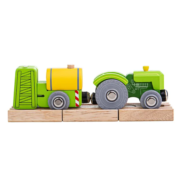 Bigjigs Rail Tractor and Crop Sprayer