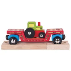 Bigjigs Rail Tractor Low Loader