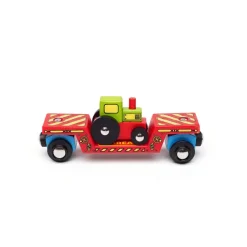 Bigjigs Rail Tractor Low Loader