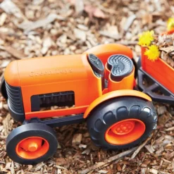 Green Toys Tractor Orange