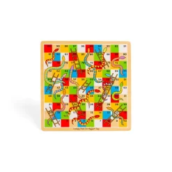 Bigjigs Toys Traditional Snakes and Ladders