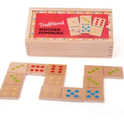 Bigjigs Toys Traditional Wooden Dominoes