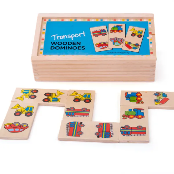 Bigjigs Toys Transport Dominoes