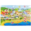 Bigjigs Toys Transport Town Floor Puzzle - DAMAGED BOX