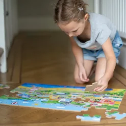 Bigjigs Toys Transport Town Floor Puzzle