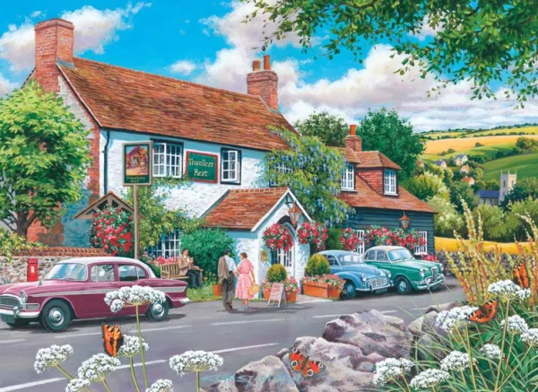 House of Puzzles Travellers Rest - BIG 500 Piece Jigsaw Puzzle