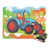 Bigjigs Toys Tray Puzzle Tractor