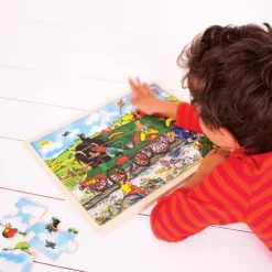Bigjigs Toys Tray Puzzle Train