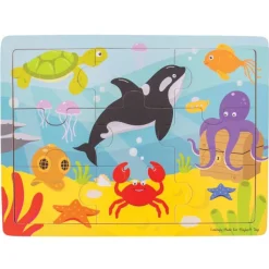 Bigjigs Toys Tray Puzzle (Underwater)