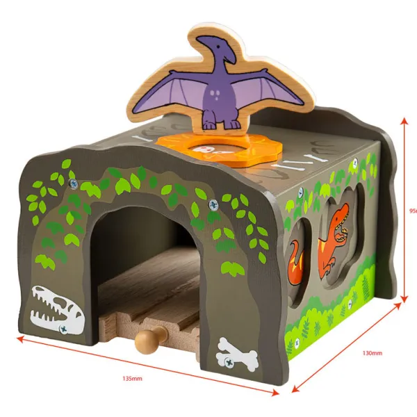 Bigjigs Rail T-Rex Tunnel