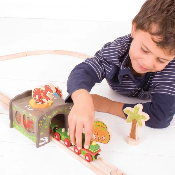 Bigjigs Rail T-Rex Tunnel