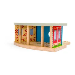 Bigjigs Rail Triple Engine Shed