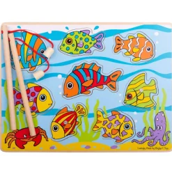 Bigjigs Toys Tropical Magnetic Fishing Game
