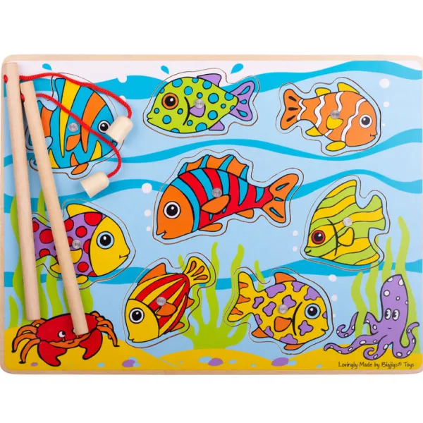 Bigjigs Toys Tropical Magnetic Fishing Game