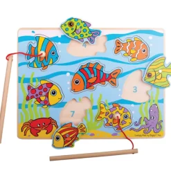 Bigjigs Toys Tropical Magnetic Fishing Game