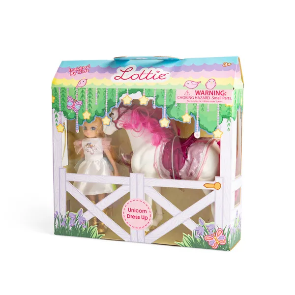 Lottie Unicorn Dress Up Doll & Set