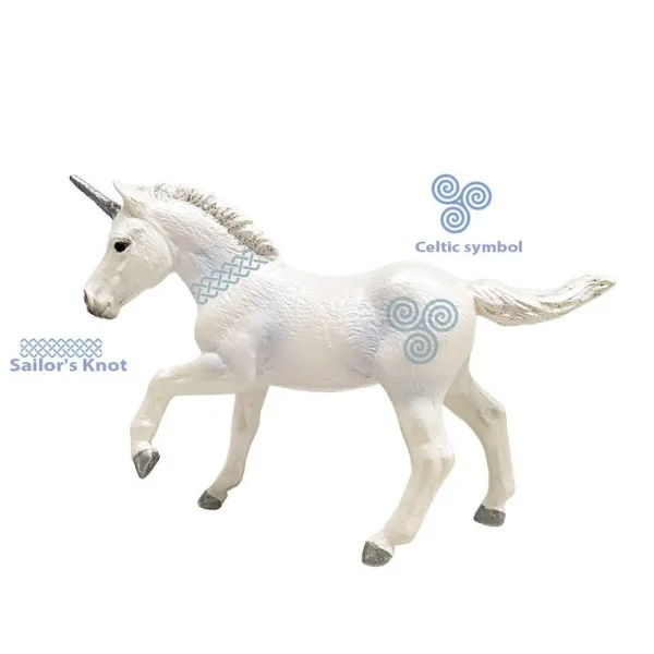 CollectA Unicorn Foal Blue