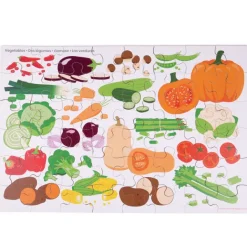 Bigjigs Toys Vegetables Floor Puzzle