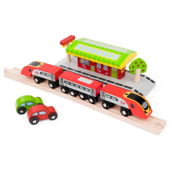 Bigjigs Rail Virgin Train Pendolino