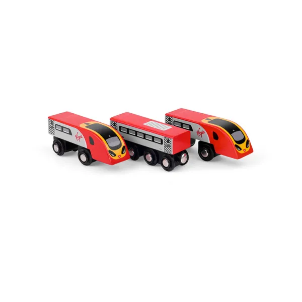 Bigjigs Rail Virgin Train Pendolino