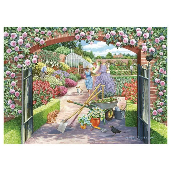 House of Puzzles Walled Garden BIG 250 Puzzle