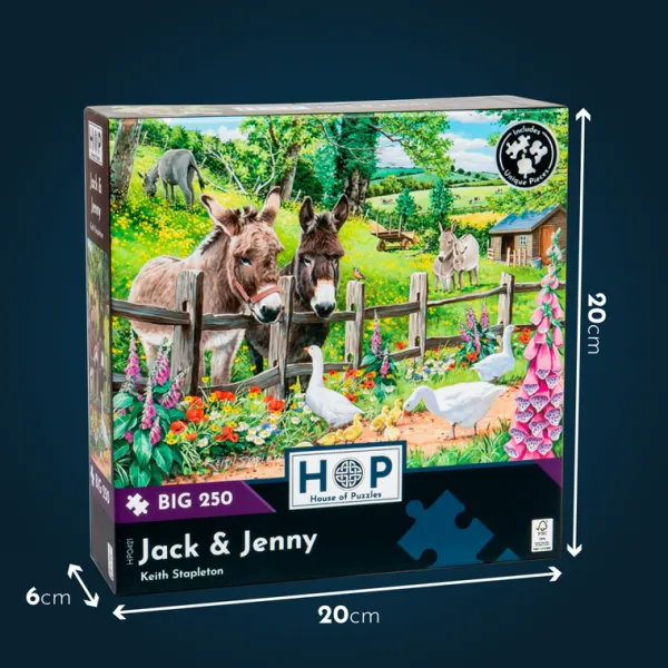 House of Puzzles Walled Garden BIG 250 Puzzle