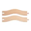 Bigjigs Rail Wavy Track (Pack of 2)