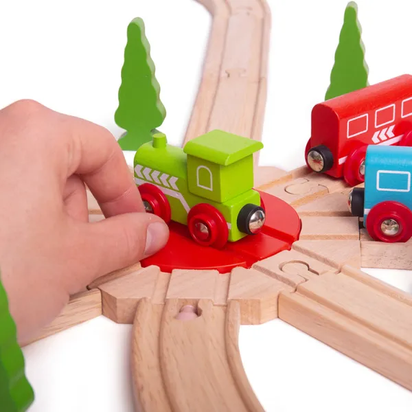 Bigjigs Rail 8 Way Turntable