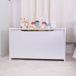 Tidlo White Toy Chest