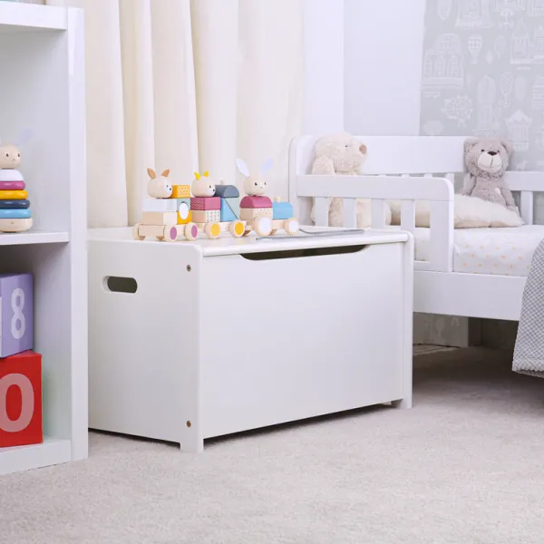 Tidlo White Toy Chest