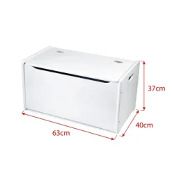 Tidlo White Toy Chest