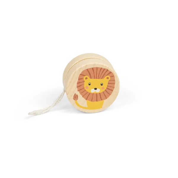 Bigjigs Toys Wildlife Yo-Yos - Fox, Lion