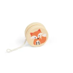 Bigjigs Toys Wildlife Yo-Yos - Fox, Lion