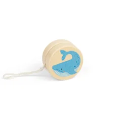 Bigjigs Toys Wildlife Yo-Yos - Whale, Croc