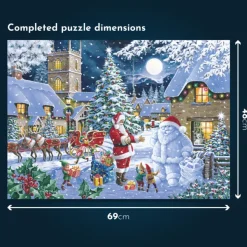 House of Puzzles Winter Wonderland - 1000 Piece Jigsaw Puzzle