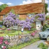 House of Puzzles Wisteria Cottage - BIG 250 Piece Jigsaw Puzzle