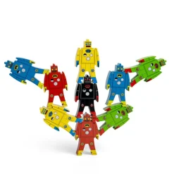 Schylling Wood Stacking Robots