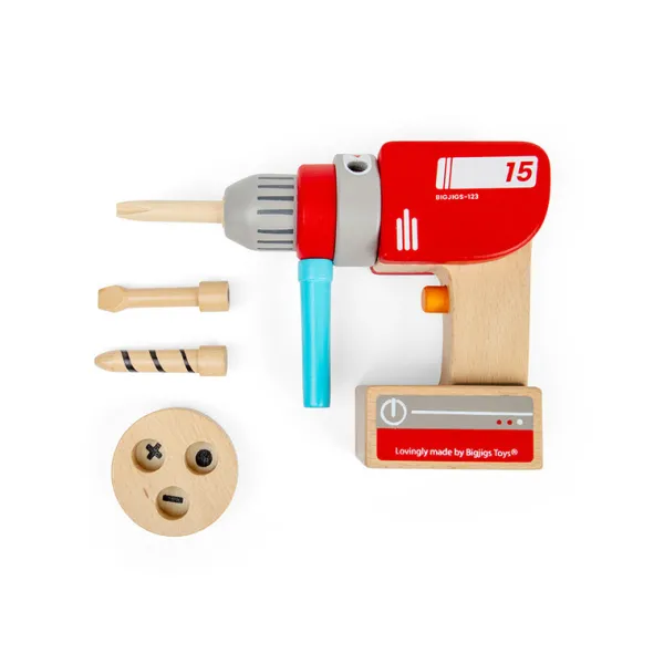 Bigjigs Toys Wooden Drill