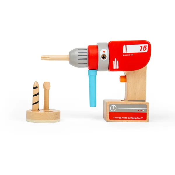 Bigjigs Toys Wooden Drill