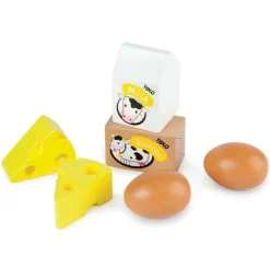 Tidlo Wooden Eggs and Dairy