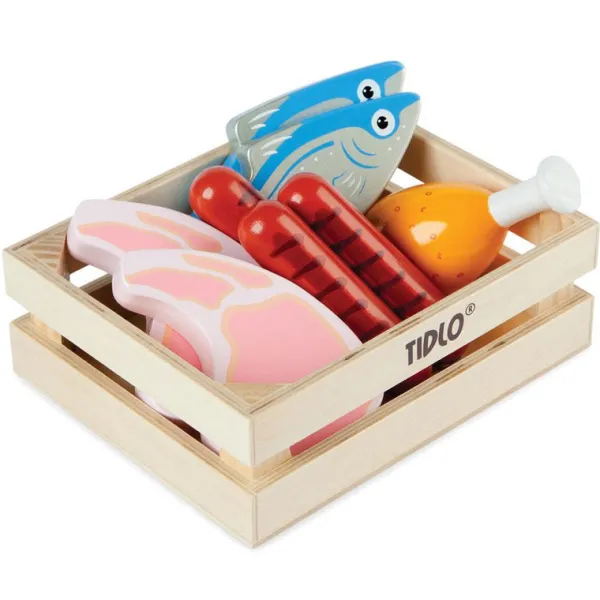 Tidlo Wooden Meat and Fish