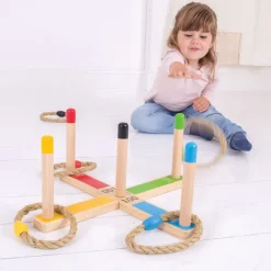 Bigjigs Toys Wooden Quoits
