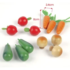 Tidlo Wooden Winter Vegetables