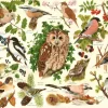 House of Puzzles Woodland Birds - BIG 500 Piece Jigsaw Puzzle