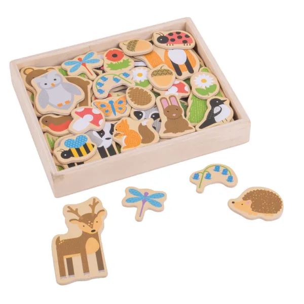 Bigjigs Toys Woodland Magnets
